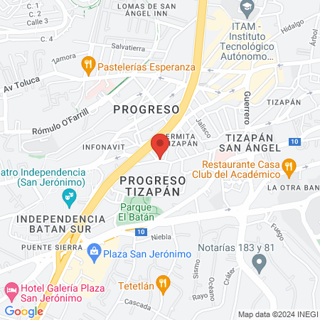 Nano Injertos - La Nueva Generación en Regeneración map