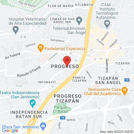 Servicio Podologico map