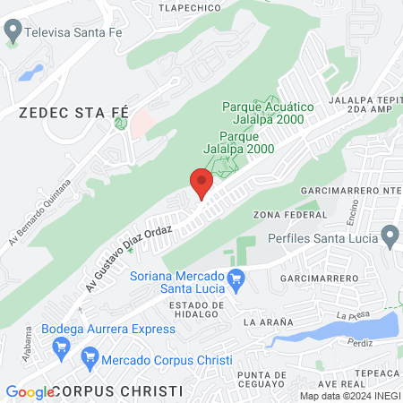 Peluquería y uñas map