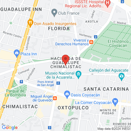 Dra Karen Florido map