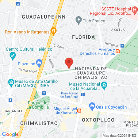 Dr. Rodrigo Félix Garza map