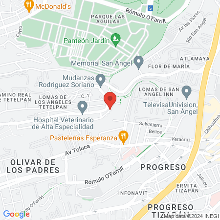 Ortopedia Familiar map