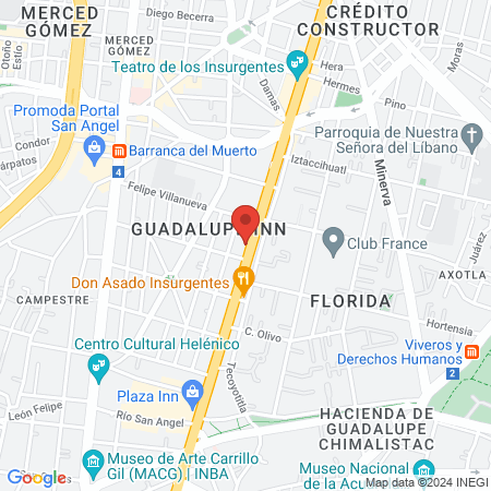 Marisol Santacruz Salón de belleza map