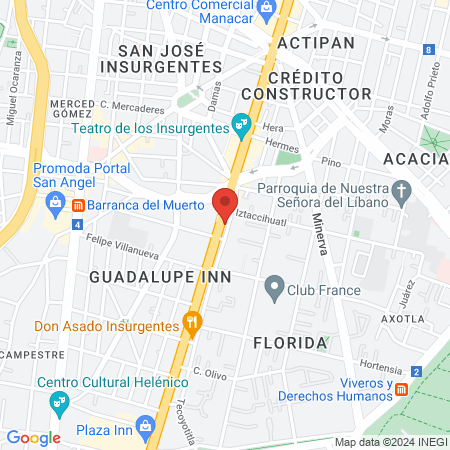 FloridaDentalCare map