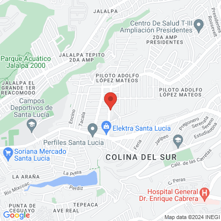 Salon de belleza Piloto map