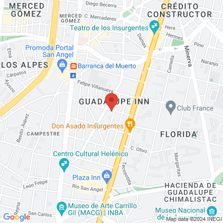 Dr. Enrique Villegas Ortopedia y traumatología map