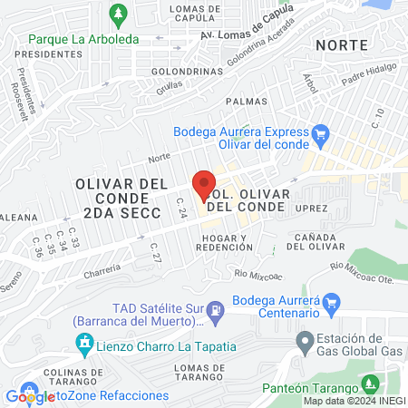 Estetica Unisex Geminis map