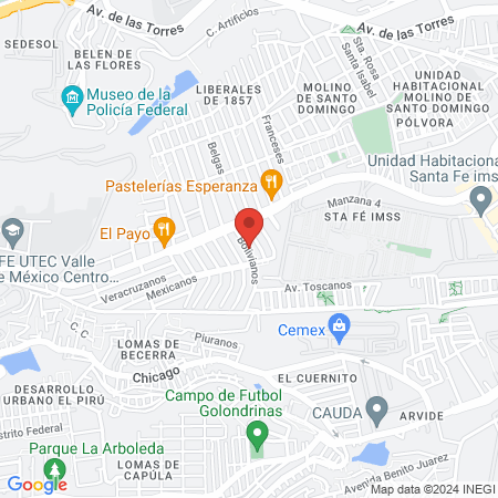 Perfect Look Salón map