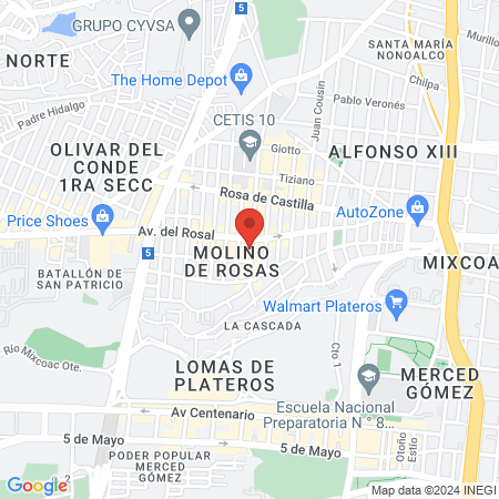 Salon Expresión map