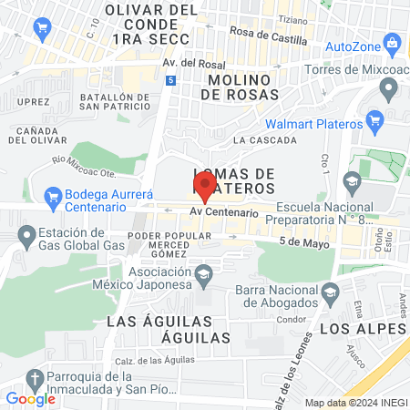 Estética D' France map