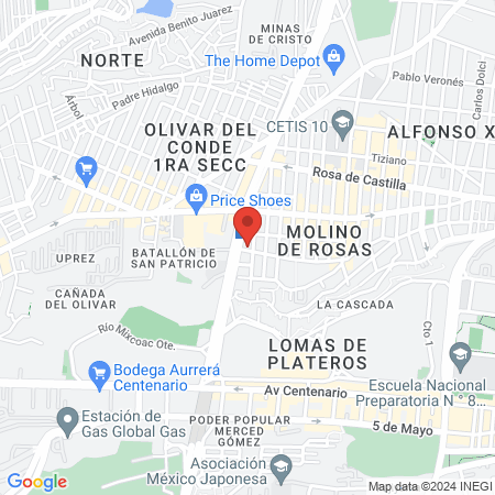 Dentalparisdent molinos map