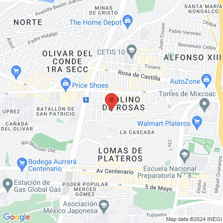 Servicios Médicos Sánchez map