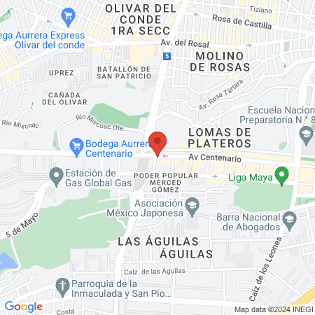 Lara Avalos Oscar Dr map