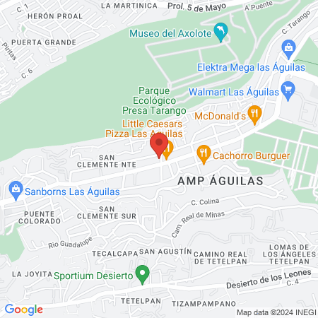 ESTETICA TIBERIO map