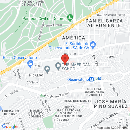 Dr. Édgar Agustín González Macedo, Cirujano General y Colo-proctólogo map