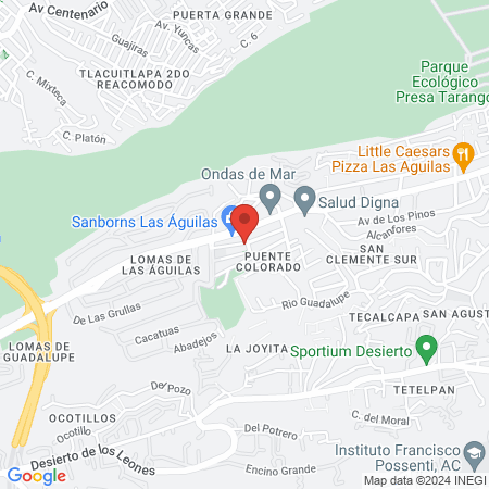 SALA DE BELLEZA MARY map