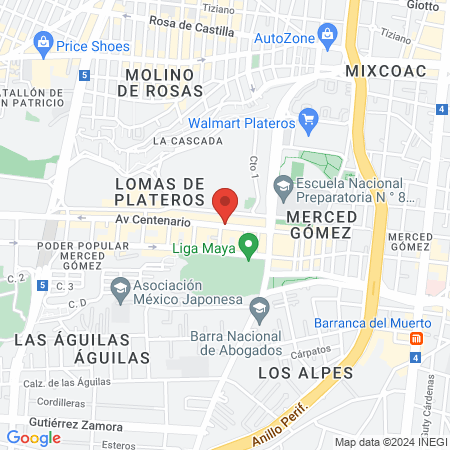 D' Lancree Salón map