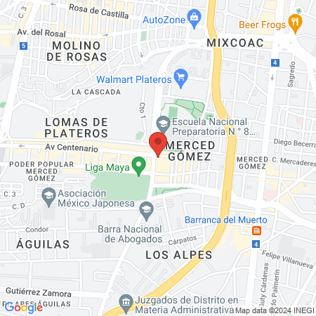 Dental Centenario map