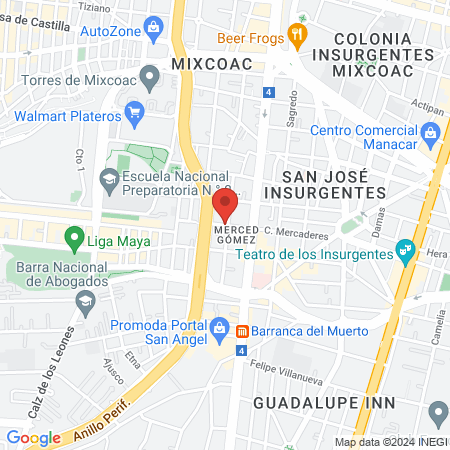 Sanatorio De La Pe-A map