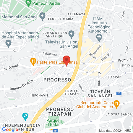 Estética Belén map