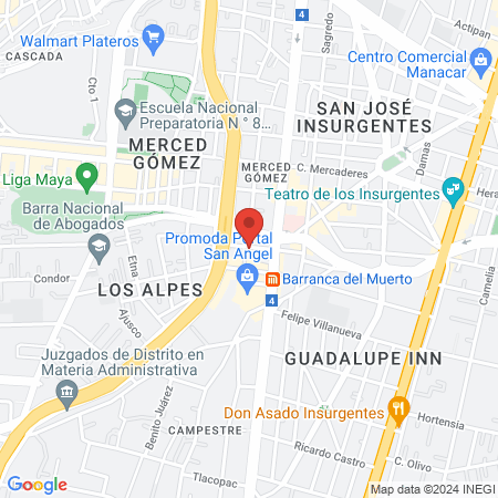 Consultorio dental Privado map