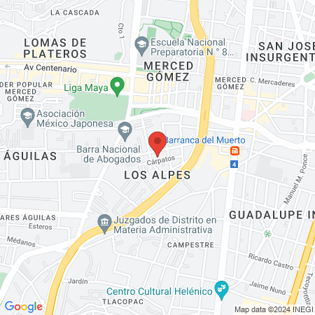 Dr. José Emilio Novelo Pastrana map