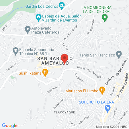 Matik Hair and Makeup map