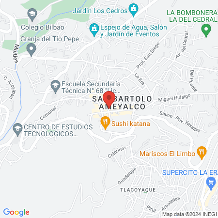 Dr. José Nava Santillán map