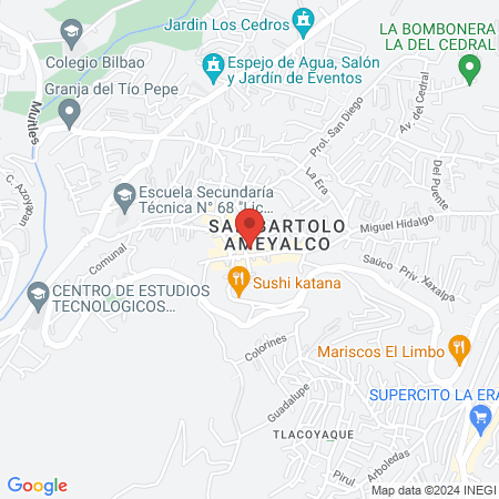 Médico en General map