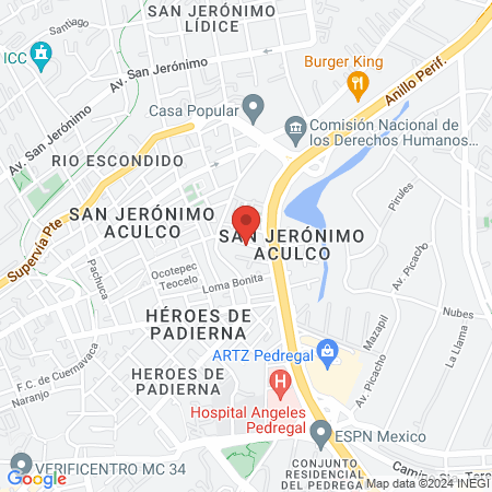 Clinica FEMMA map
