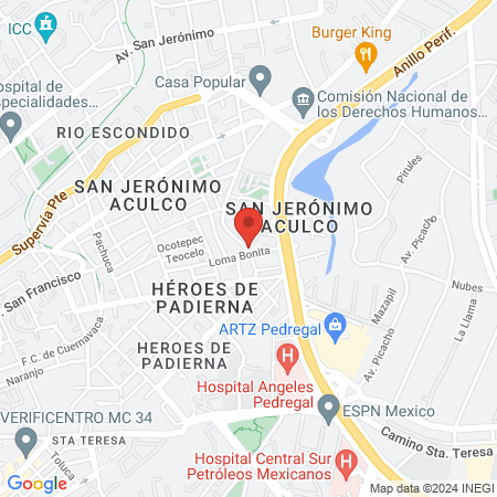 Dr. Moisés Marino Ramírez Ramírez map