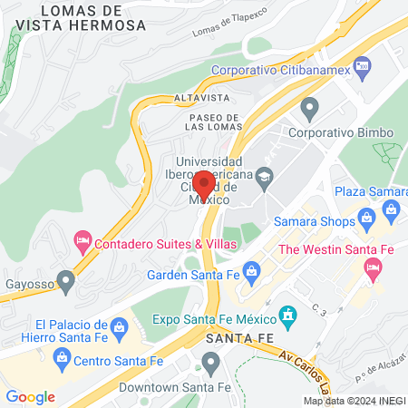 Podología Excellence Care Santa Fe map