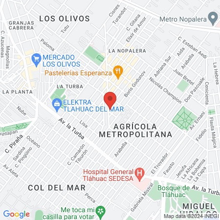 Dentista Valencia map