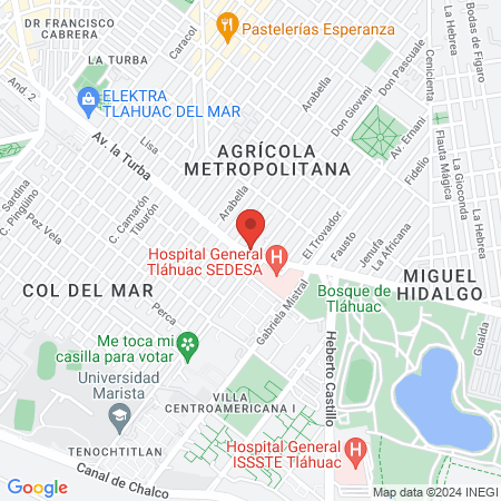 Cirugia Pediátrica map