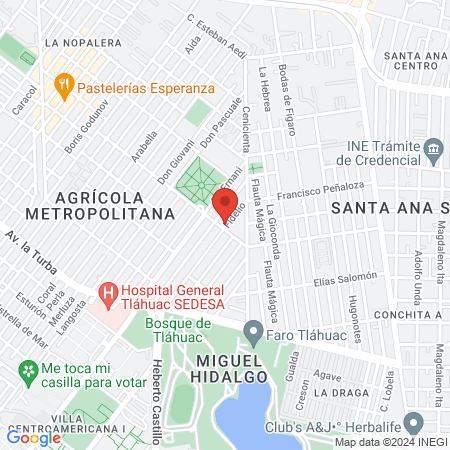 Nutriologo Lic. Ismael Simon Aranza map