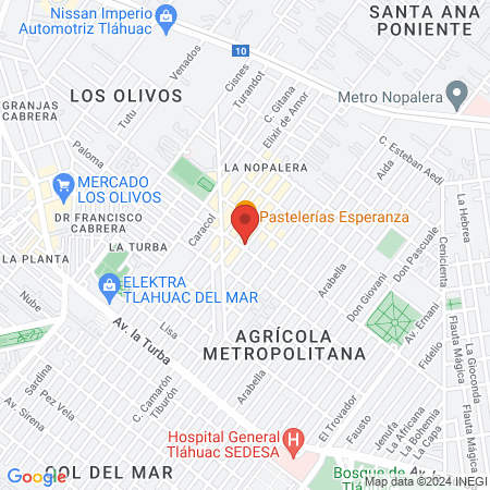VETERINARIA Y ESTETICA HUELLITAS map