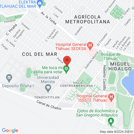 veterinaria luna map