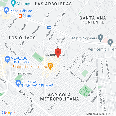 Servicio vetetinario especializado map