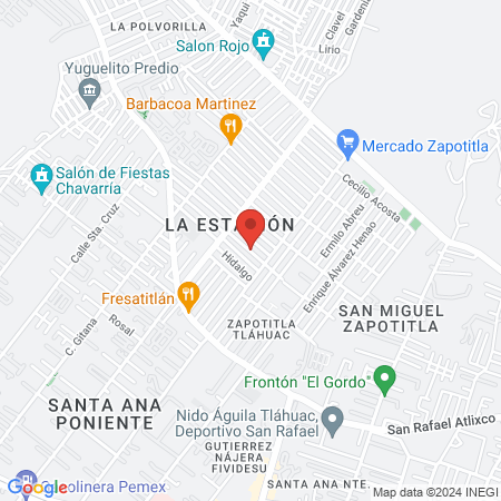 Estética unisex Gloria map