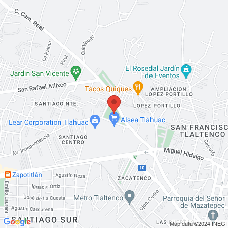 Estudio Unisex Tania map