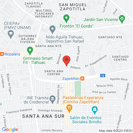 Eryn Ponce beauty spa map