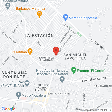 CLINICA DE ESPECIALIDADES DENTALES Ortholand map