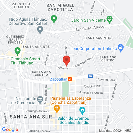 Mat's Veterinaria map