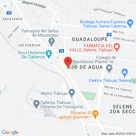 Barber Shop Martínez map