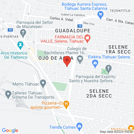 Spa y Temazcal LunaSol map