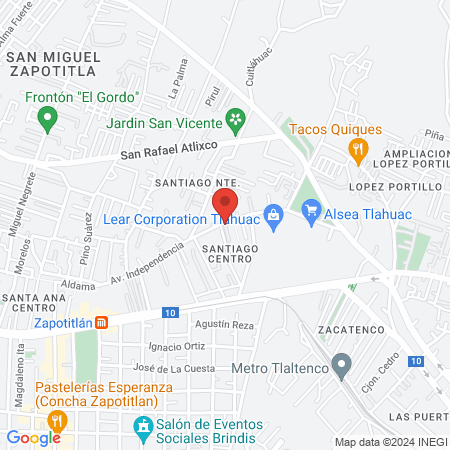 Dentista Raquel Paredes map
