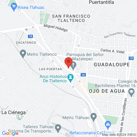 Dr. Arturo Reyes Martinez, Ortopedista map