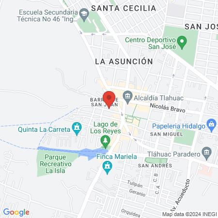 Fisioterapia y Rehabilitación física Physistef map