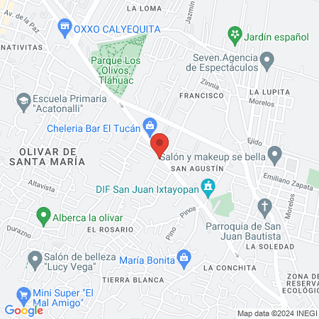 Barber shop trujillos map