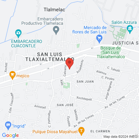Deportivo San Luis Tlaxialtemalco map